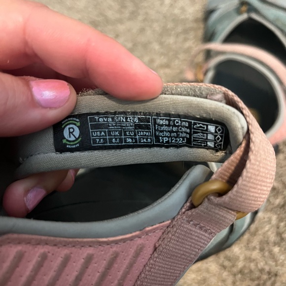 TEVA WOMEN TIRRA LIGHT EARTH MULTI STRAPPY SPORTS SANDALS - Picture 4 of 5